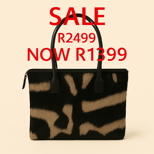 Zebra Whisper Handbag
