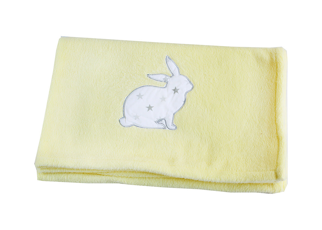 Designer Bunny Range - Soft Baby Blanket