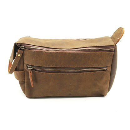 Toiletry Bag Buffalo Leather - Gift Set