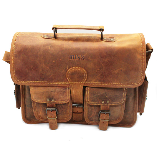 Barbados Leather Laptop Bag SALE