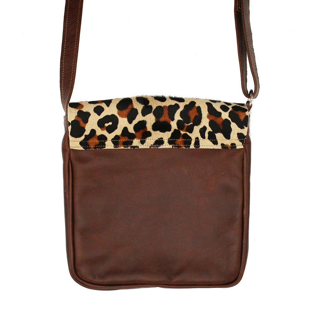 Cheetah Handbag and Purse Combo Minx Leather SA