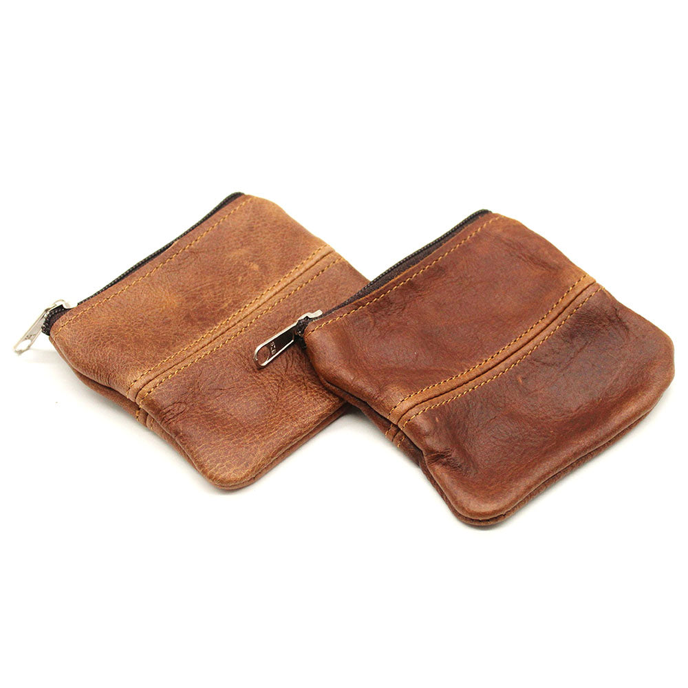 Leather Twin Coin Purses