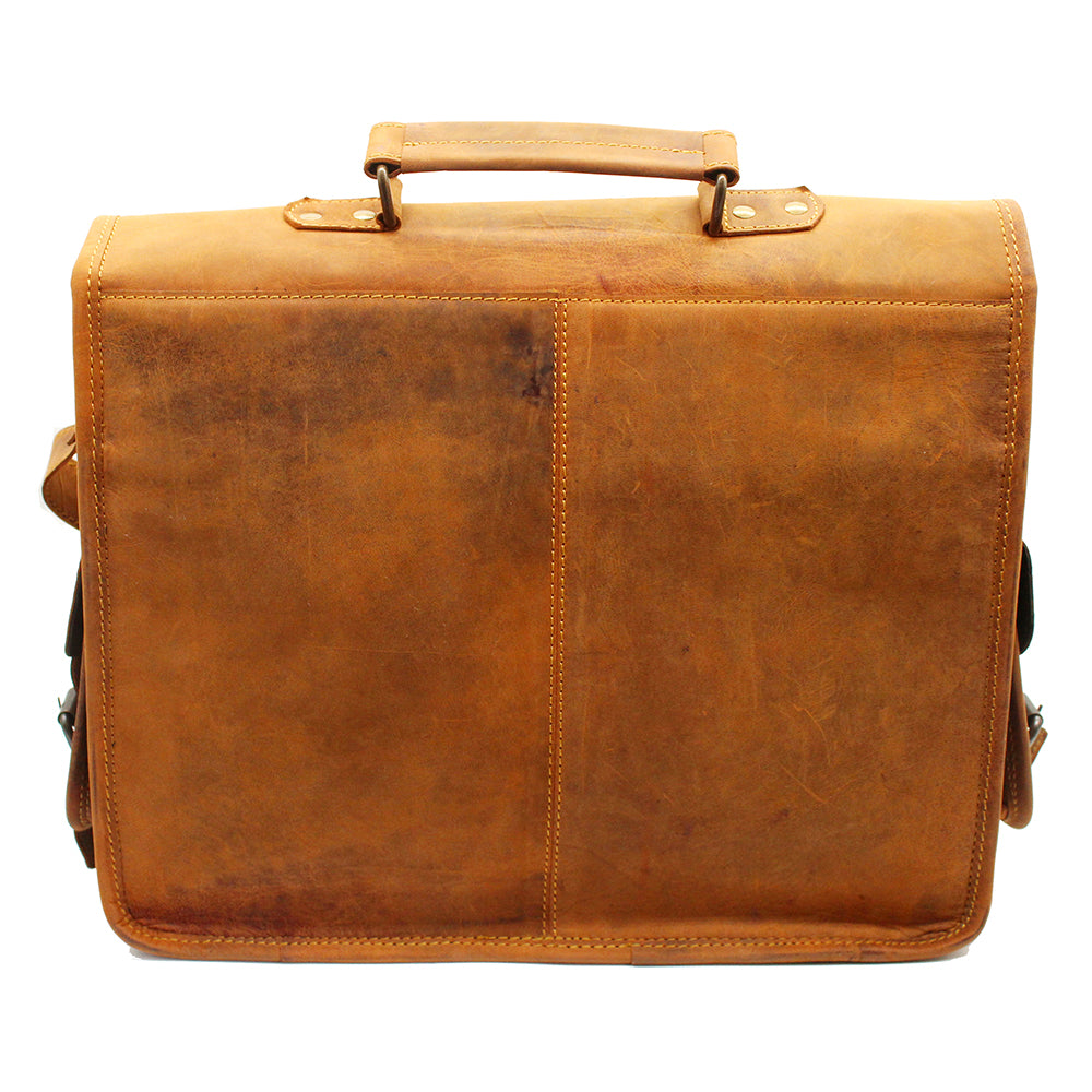 Barbados Leather Laptop Bag SALE