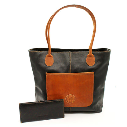 Claudia Hand Bag and Wallet Combo