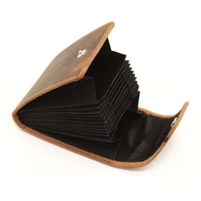 Concertina Leather  Card Holder