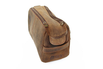 Toiletry Bag Buffalo Leather - Gift Set