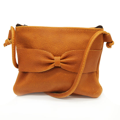 Gabby Leather Sling Bow Bag