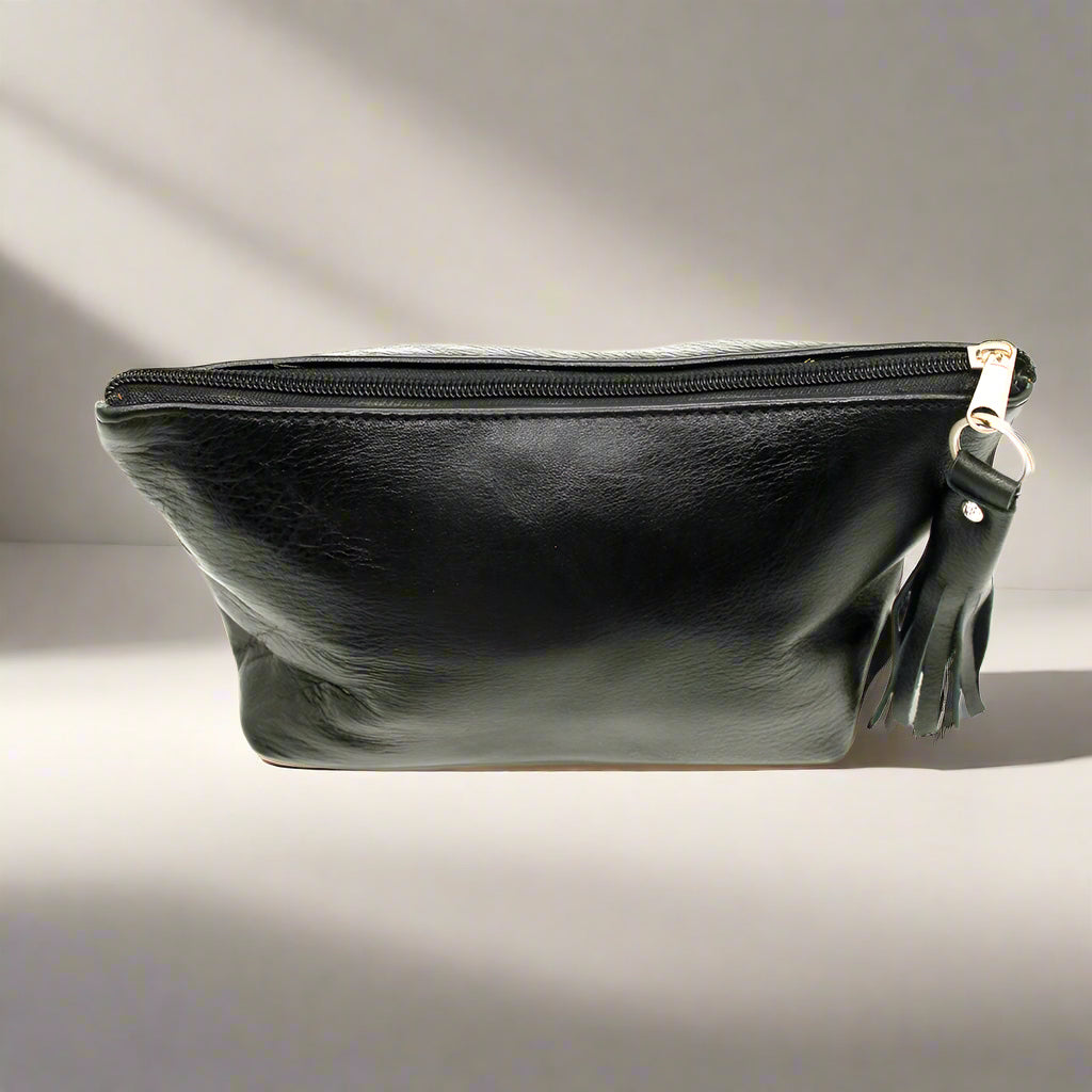 Cammy Leather Cosmetic Bag