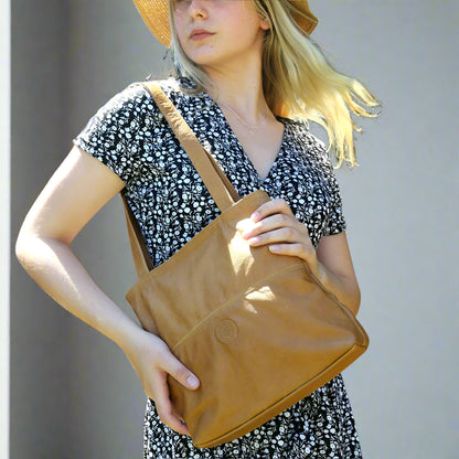 Justine Leather Handbag